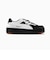 PUMA/402450 厚底 ウィメンズ コート ラリー スカイ ミュール スニーカー プーマ レディース ムラサキスポーツ