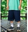 ELEMENT/BG021602 SHOD SHORTS PAINT ショートパンツ デニム エレメント メンズ ムラサキスポーツ
