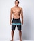 QUIKSILVER/EQYBS04930 水着 HIGHLINE PRINTED 20 ボードショーツ フィットタイ 20インチ インナーショーツなしタイプ 撥水加工 速乾・撥水加工 トランクス クイックシルバー メンズ ムラサキスポーツ