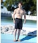 QUIKSILVER/EQYJV04137 水着 EVERYDAY SOLID VOLLEY 19 ジャムボードショーツ 19インチ インナーショーツ付き (ウエストゴムタイプ) ノンストレッチ・撥水加工 トランクス クイックシルバー メンズ ムラサキスポーツ
