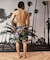 QUIKSILVER/EQYJV04223 水着 EVERYDAY PRINTED VOLLEY 19 ジャムボードショーツ 19インチ インナーショーツ付き (ウエストゴムタイプ) ノンストレッチ・撥水加工 トランクス クイックシルバー メンズ ムラサキスポーツ