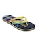QUIKSILVER/EQYL100083 MOLOKAI STRIPE 26 ビーチロゴサンダル クイックシルバー メンズ ムラサキスポーツ