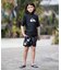 QUIKSILVER/キッズ 水着 ALL TIME SR YOUTH 半袖ラッシュガード 速乾 UPF50+ ストレッチ クイックシルバー 男の子 ムラサキスポーツ