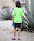 QUIKSILVER/キッズ 水着 ALL TIME SR YOUTH 半袖ラッシュガード 速乾 UPF50+ ストレッチ クイックシルバー 男の子 ムラサキスポーツ