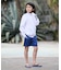 QUIKSILVER/キッズ 水着 CHECKER ZIP YOUTH ジップラッシュガード UPF50+ 接触冷感 速乾 クイックシルバー 男の子 ムラサキスポーツ