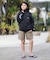 QUIKSILVER/キッズ 水着 CHECKER ZIP YOUTH ジップラッシュガード UPF50+ 接触冷感 速乾 クイックシルバー 男の子 ムラサキスポーツ