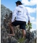 QUIKSILVER/QLY261009 水着 OMNI MW ZIP HOODIE 長袖ラッシュガード ハイネック UPF50+ 接触冷感 速乾 クイックシルバー メンズ ムラサキスポーツ