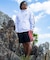 QUIKSILVER/QLY261009 水着 OMNI MW ZIP HOODIE 長袖ラッシュガード ハイネック UPF50+ 接触冷感 速乾 クイックシルバー メンズ ムラサキスポーツ