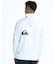QUIKSILVER/QLY261009 水着 OMNI MW ZIP HOODIE 長袖ラッシュガード ハイネック UPF50+ 接触冷感 速乾 クイックシルバー メンズ ムラサキスポーツ