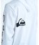 QUIKSILVER/QLY261009 水着 OMNI MW ZIP HOODIE 長袖ラッシュガード ハイネック UPF50+ 接触冷感 速乾 クイックシルバー メンズ ムラサキスポーツ