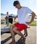 QUIKSILVER/QLY261019 RETRO MOOD SS サーフTシャツ 速乾 半袖Tシャツ クイックシルバー メンズ ムラサキスポーツ
