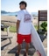 QUIKSILVER/QLY261019 RETRO MOOD SS サーフTシャツ 速乾 半袖Tシャツ クイックシルバー メンズ ムラサキスポーツ