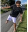 QUIKSILVER/QLY261019 RETRO MOOD SS サーフTシャツ 速乾 半袖Tシャツ クイックシルバー メンズ ムラサキスポーツ