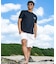 QUIKSILVER/水着 QLY261022 HAND DRAWN SS サーフTシャツ 速乾 半袖Tシャツ クイックシルバー メンズ ムラサキスポーツ
