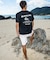 QUIKSILVER/水着 QLY261022 HAND DRAWN SS サーフTシャツ 速乾 半袖Tシャツ クイックシルバー メンズ ムラサキスポーツ