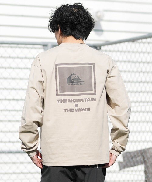 筑波大学陸上部インカレシャツ　サイズL 新品タグ付き ムラサキスポーツ別注】QUIKSILVER/水着 QLY261622M ラッシュガード