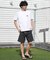 【ムラサキスポーツ別注】QUIKSILVER/QLY261623M 水着 ラッシュガード 半袖 Tシャツ メンズ UVカット 速乾 接触冷感 水陸両用 クイックシルバー メンズ ムラサキスポーツ限定