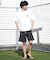 【ムラサキスポーツ別注】QUIKSILVER/QLY261624M 水着 ラッシュガード 半袖 Tシャツ メンズ UVカット 速乾 接触冷感 水陸両用 クイックシルバー メンズ ムラサキスポーツ限定