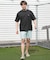 【ムラサキスポーツ別注】QUIKSILVER/QLY261624M 水着 ラッシュガード 半袖 Tシャツ メンズ UVカット 速乾 接触冷感 水陸両用 クイックシルバー メンズ ムラサキスポーツ限定