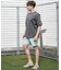 【ムラサキスポーツ別注】QUIKSILVER/QLY261625M 水着 ラッシュガード 半袖 Tシャツ メンズ UVカット 速乾 接触冷感 水陸両用 クイックシルバー メンズ ムラサキスポーツ限定
