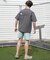 【ムラサキスポーツ別注】QUIKSILVER/QLY261625M 水着 ラッシュガード 半袖 Tシャツ メンズ UVカット 速乾 接触冷感 水陸両用 クイックシルバー メンズ ムラサキスポーツ限定