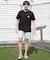 【ムラサキスポーツ別注】QUIKSILVER/QLY261627M 水着 ラッシュガード 半袖 Tシャツ メンズ UVカット 軽量 速乾 水陸両用 クイックシルバー メンズ ムラサキスポーツ限定