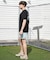 【ムラサキスポーツ別注】QUIKSILVER/QLY261627M 水着 ラッシュガード 半袖 Tシャツ メンズ UVカット 軽量 速乾 水陸両用 クイックシルバー メンズ ムラサキスポーツ限定