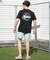 【ムラサキスポーツ別注】QUIKSILVER/QLY261627M 水着 ラッシュガード 半袖 Tシャツ メンズ UVカット 軽量 速乾 水陸両用 クイックシルバー メンズ ムラサキスポーツ限定