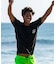 QUIKSILVER/水着 QLY262004 ICON OF SURF 26 SS 半袖Tシャツ 超速乾 UPF50+ 4WAYストレッチ クイックシルバー メンズ ムラサキスポーツ