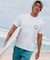 QUIKSILVER/QLY262015 TOO FINE FB SS 半袖Tシャツ 速乾 UPF50+ ストレッチ クイックシルバー メンズ ムラサキスポーツ