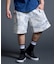 QUIKSILVER/QWS262004 MERCURY PAISLEY BAGGY SWEAT SHORTS ショートパンツ ペイズリー柄 フリース生地 クイックシルバー メンズ ムラサキスポーツ