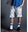 QUIKSILVER/QWS262004 MERCURY PAISLEY BAGGY SWEAT SHORTS ショートパンツ ペイズリー柄 フリース生地 クイックシルバー メンズ ムラサキスポーツ
