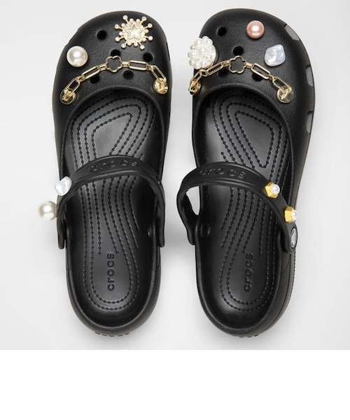 CROCS/211994-001 クラシック バレエ サンダル クロックス ムラサキ