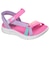 SKECHERS/キッズ 17.0～23.0cm GO WALK FLEX SANDAL-LOTS 303028L-MLT「スリップイン」仕様 サンダル スケッチャーズ ムラサキスポーツ