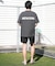 NEWERA/14774251 ユーティリティー ピステ ポケット付き 耐塩素 撥水・ストレッチ性 ゆとりシルエット UVカット  ラッシュガード Tシャツ ニューエラ メンズ ムラサキスポーツ