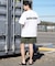 NEWERA/14774253 半袖 ユーティリティー オーバーサイズ 耐塩素・耐海水仕様 吸汗速乾、UVカット ラッシュガード Tシャツ ニューエラ メンズ ムラサキスポーツ