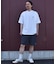 NEWERA/14774262 半袖 ユーティリティー オーバーサイズ 耐塩素・耐海水仕様 吸汗速乾、UVカット ラッシュガード Tシャツ ニューエラ メンズ ムラサキスポーツ