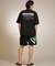 NEWERA/14774263 半袖 ユーティリティー オーバーサイズ 耐塩素・耐海水仕様 吸汗速乾、UVカット ラッシュガード Tシャツ ニューエラ メンズ ムラサキスポーツ
