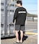 NEWERA/14774267 長袖 ユーティリティー ピステ ポケット付き 耐塩素 撥水・ストレッチ性 ゆとりシルエット UVカット  ラッシュガード Tシャツ ニューエラ メンズ ムラサキスポーツ