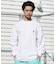 NEWERA/14774268 長袖 ユーティリティー オーバーサイズ 耐塩素・耐海水仕様 吸汗速乾、UVカット ラッシュガード Tシャツ ニューエラ メンズ ムラサキスポーツ