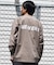 NEWERA/14774270 長袖 ユーティリティー オーバーサイズ 耐塩素・耐海水仕様 吸汗速乾、UVカット ラッシュガード Tシャツ ニューエラ メンズ ムラサキスポーツ