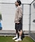 NEWERA/14774270 長袖 ユーティリティー オーバーサイズ 耐塩素・耐海水仕様 吸汗速乾、UVカット ラッシュガード Tシャツ ニューエラ メンズ ムラサキスポーツ