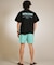 【別注】NEWERA/15159371 半袖 ユーティリティー オーバーサイズ 耐塩素・耐海水仕様 吸汗速乾、UVカット ラッシュガード Tシャツ ニューエラ メンズ ムラサキスポーツ限定