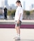 Columbia/AB1824 ショートパンツ ハーフパンツ ワンポイント シンプル コロンビア キッズ 男の子 女の子 ムラサキスポーツ