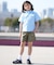 Columbia/AB1824 ショートパンツ ハーフパンツ ワンポイント シンプル コロンビア キッズ 男の子 女の子 ムラサキスポーツ