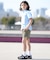 Columbia/AB1824 ショートパンツ ハーフパンツ ワンポイント シンプル コロンビア キッズ 男の子 女の子 ムラサキスポーツ