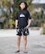 QUIKSILVER/KBS262002 水着 トランクス 水陸両用 4WAYストレッチ 速乾 ボタニカル柄 クイックシルバー キッズ 男の子 女の子 ムラサキスポーツ