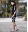 QUIKSILVER/KBS262002 水着 トランクス 水陸両用 4WAYストレッチ 速乾 ボタニカル柄 クイックシルバー キッズ 男の子 女の子 ムラサキスポーツ