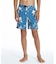 QUIKSILVER/KBS262002 水着 トランクス 水陸両用 4WAYストレッチ 速乾 ボタニカル柄 クイックシルバー キッズ 男の子 女の子 ムラサキスポーツ