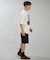THRASHER/262TH1ST083 古着風 ヴィンテージ加工 半袖 Tシャツ スラッシャー メンズ ムラサキスポーツ